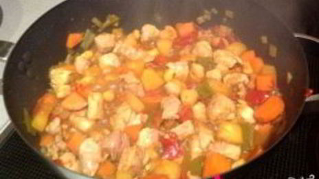 свинина по-тайски