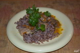 Свинина под соусом