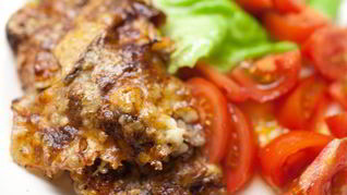 Свинина запеченная в духовке с сыром