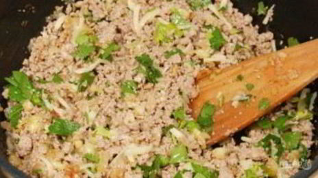 свиной фарш с кабачками в духовке