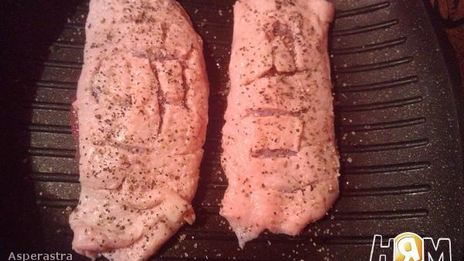 утиная грудка на гриле