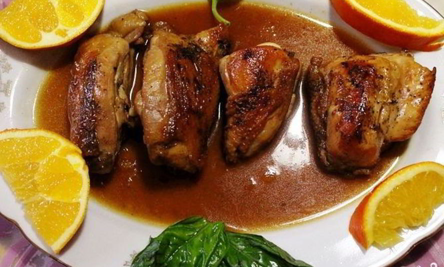 Рецепт утки в апельсиновом соусе
