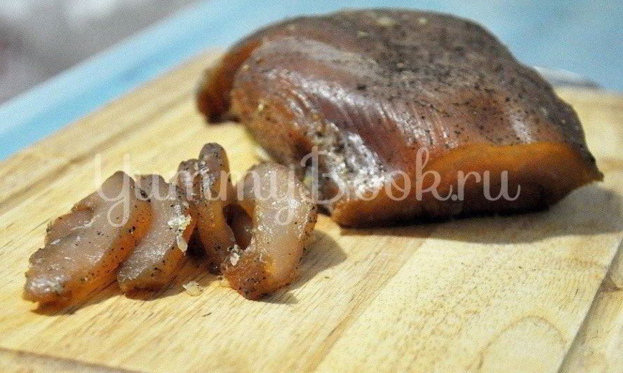 Рецепт вяленого куриного филе