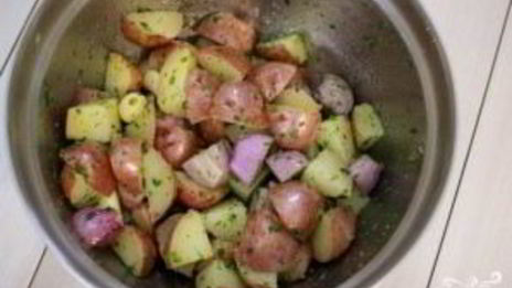 запеченная курица с картошкой