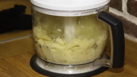 ньокки с соусом из креветок