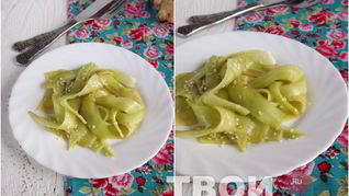 Огуречная лапша