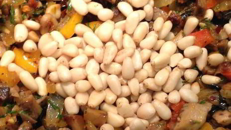 артишок запеченный, фаршированный грибами