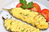 Баклажаны, фаршированные мясом