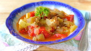 Баклажаны и кабачки в мультиварке