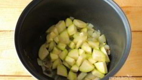 баклажаны и кабачки в мультиварке