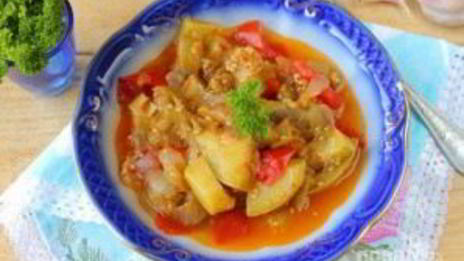 баклажаны и кабачки в мультиварке