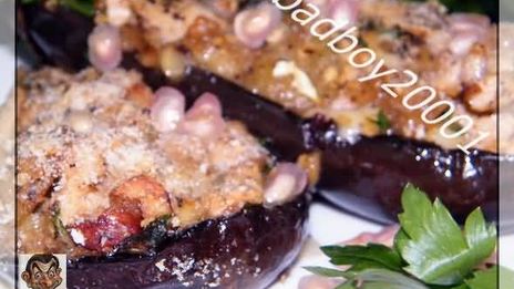 баклажаны с мясной начинкой