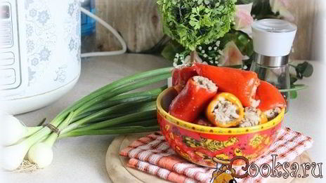 фаршированные мини-перцы в мультиварке