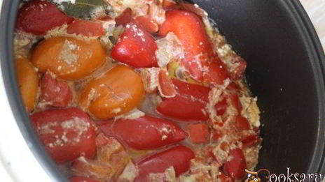 фаршированные мини-перцы в мультиварке