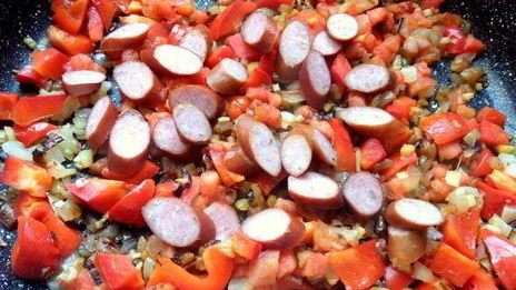 фасоль в чесночно-имбирном соусе