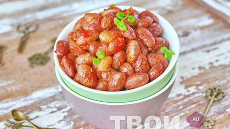 фасоль в томатном соусе