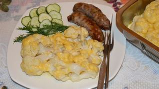 Гратен из цветной капусты