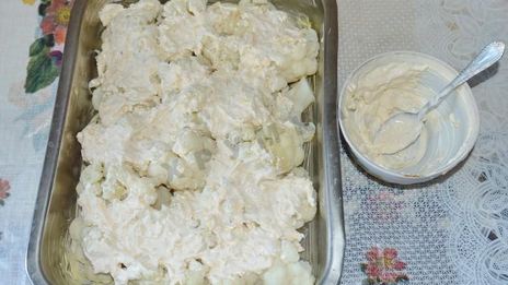 гратен из цветной капусты