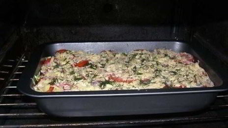 кабачки с фаршем в духовке с помидорами