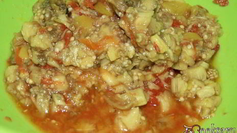 кабачки с сочной начинкой