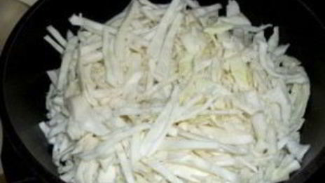 капуста со свининой