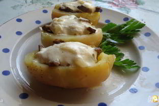 Картофель фаршированный