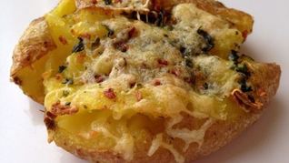 Картофель прессованный, запеченные в духовке