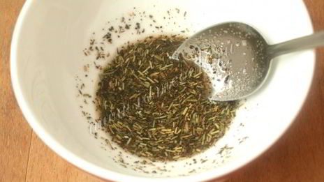 картофель запеченный с грибами в ароматных травах