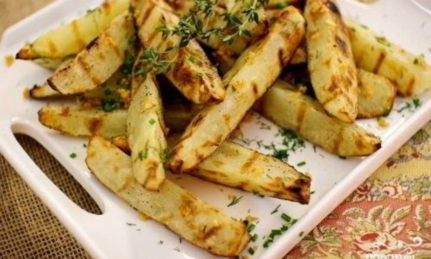 Рецепт картошки на гриле