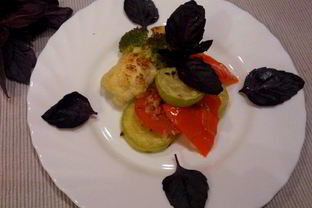 Овощи на гриле в духовке