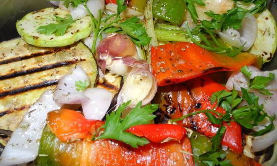 Рецепт овощного ассорти на гриле