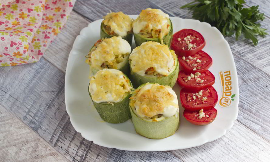 Рецепт пряных кабачков