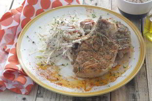 Ремулад из яблок и редиса к мясу на гриле