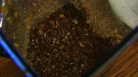 спаржа с ветчиной, запеченная в сухарях