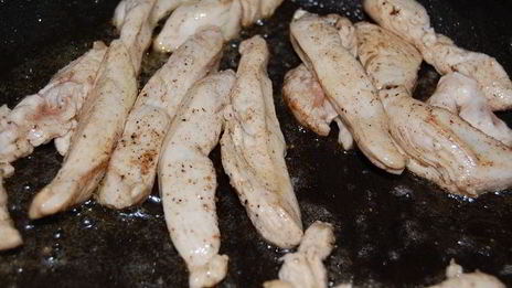 стручковая фасоль под сливочным соусом