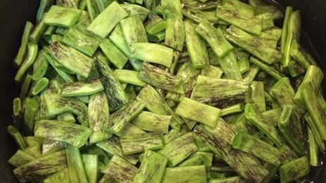 стручковая фасоль зеленое лобио