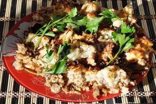 Цветная капуста с сыром и виски