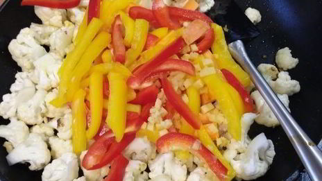 цветная капуста с яйцами