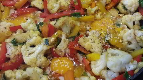 цветная капуста с яйцами