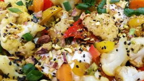 цветная капуста с яйцами