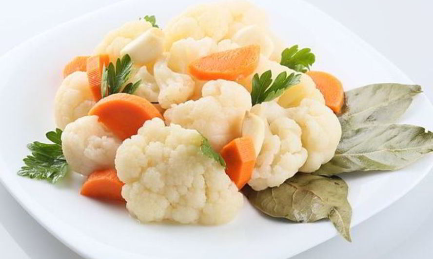 Рецепт цветной капусты, соленой по-грузински