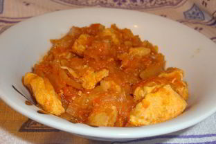 Тушеная капуста с индейкой в мультиварке