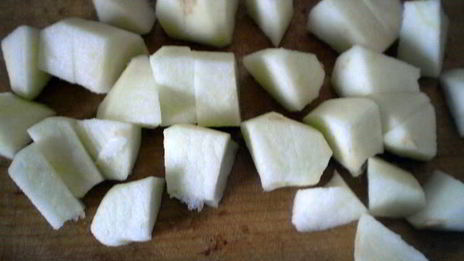 тушеная капуста с яблоками