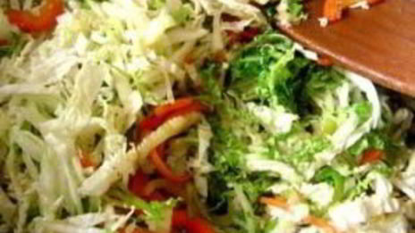 тушеная пекинская капуста