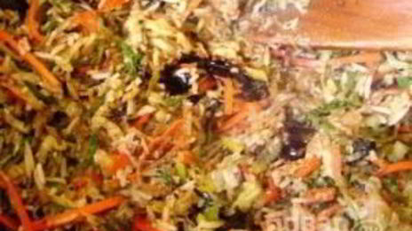 тушеная пекинская капуста