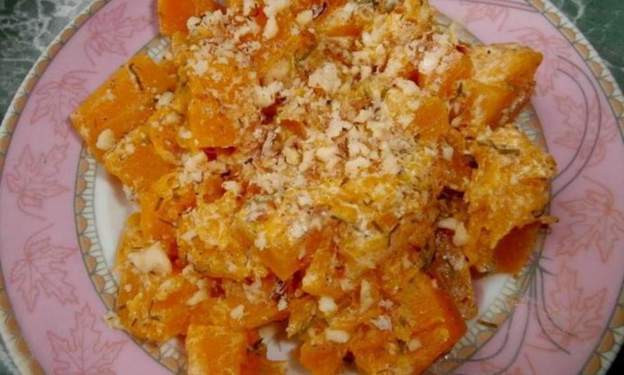 Рецепт тушеной тыквы