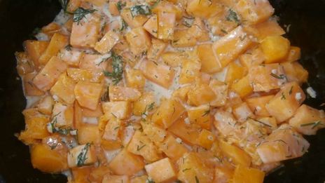 тушеная тыква