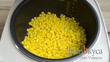 вареная кукуруза в мультиварке в зернах