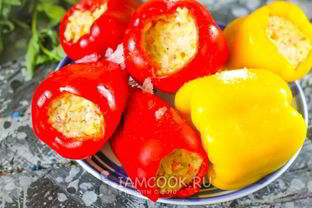 Замороженный фаршированный перец