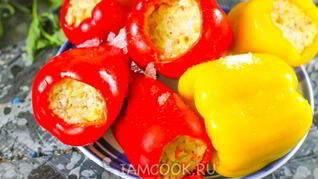 Замороженный фаршированный перец